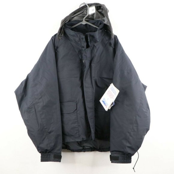 NOS Vintage Blauer Goretex Waterproof Jacket Black